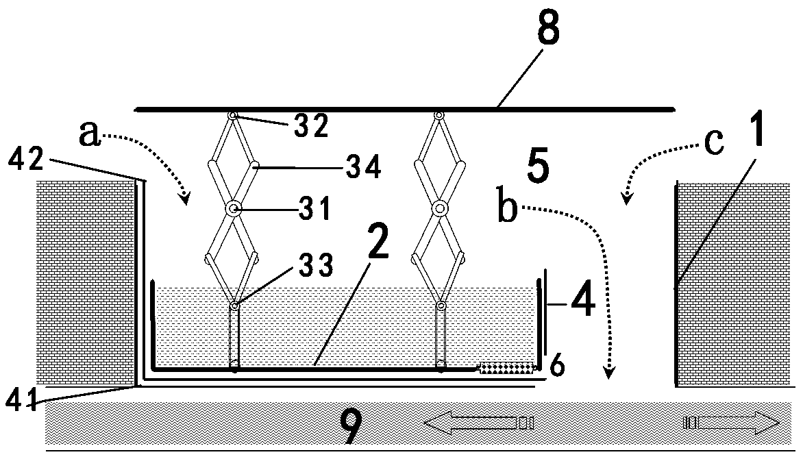 Municipal road rainwater automatic drainage device