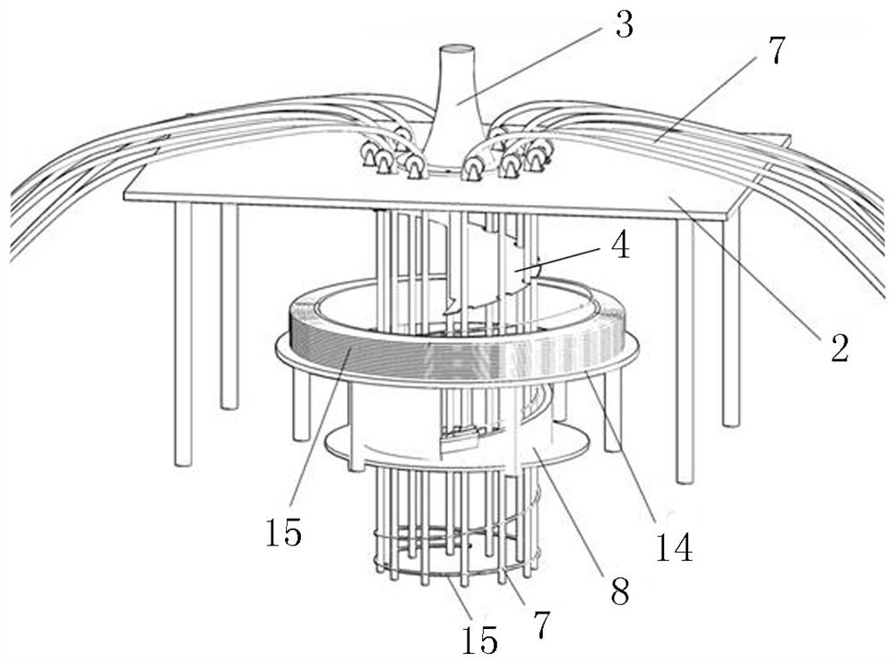 A kind of steel cage continuous production equipment and steel cage production method