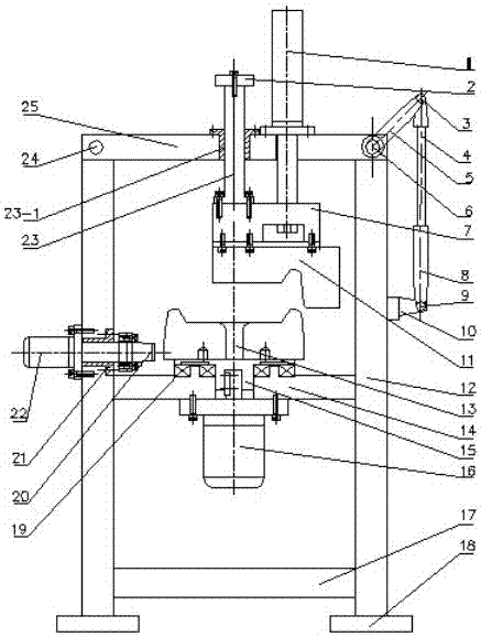 Improved automatic lubricant cleaning device for hub forging die