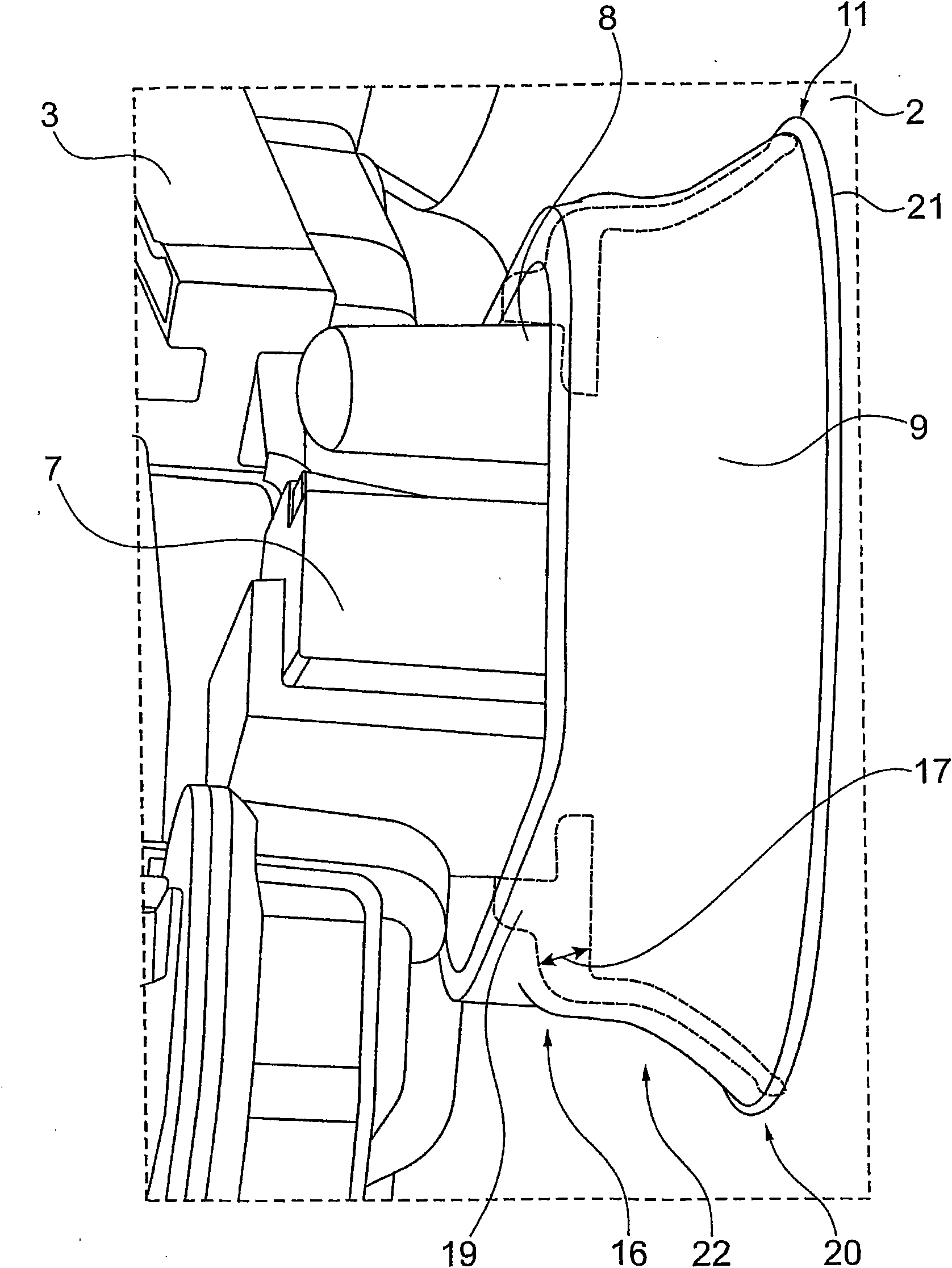 Device for implementing a dry electrical connection of a motor vehicle lock