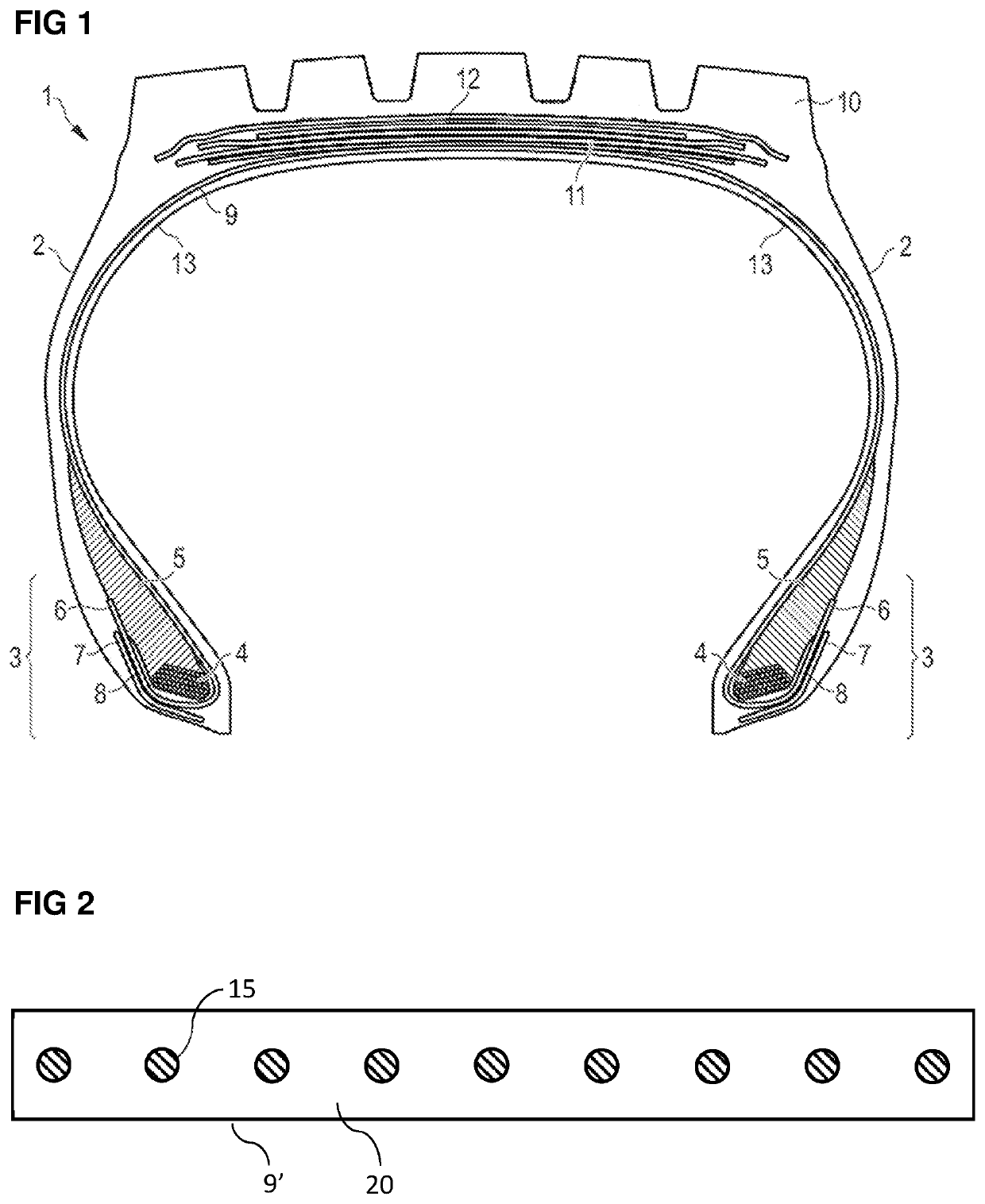 Wire coat rubber composition for a tire and a tire comprising a wire coat rubber composition