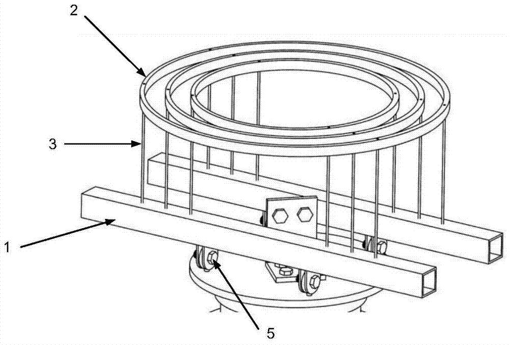 Rod-type tuned mass damper shock absorber