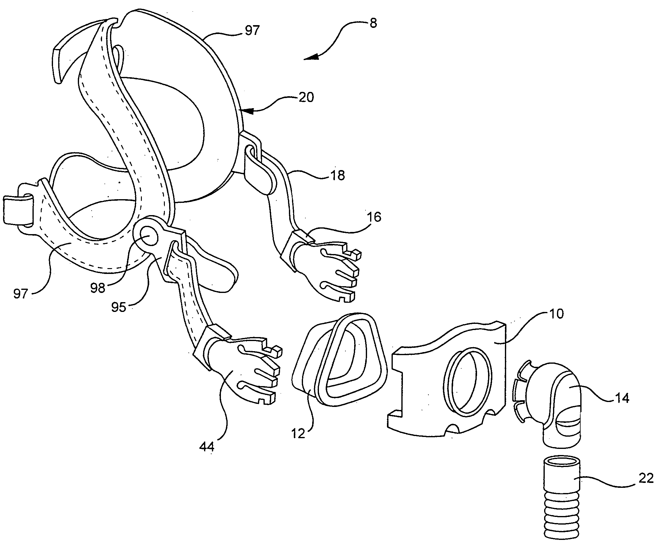 Adaptable breathing mask