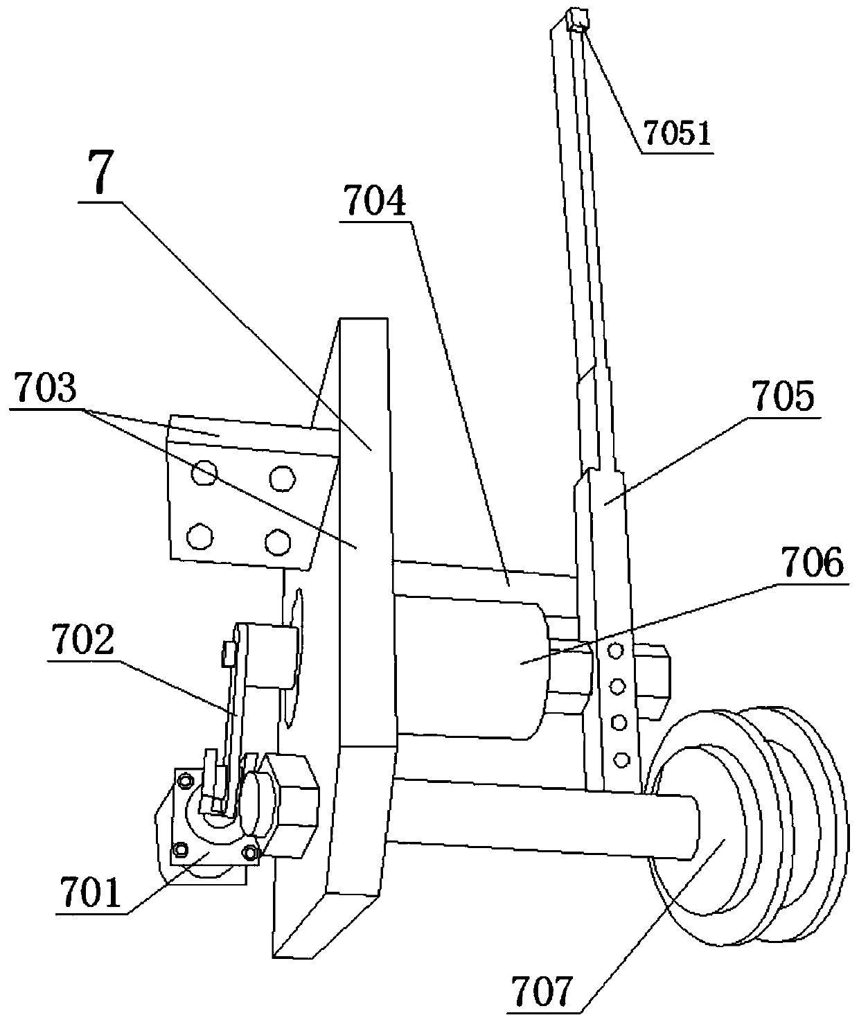 Overall self-control linkage winding machine for soft magnetic stripe