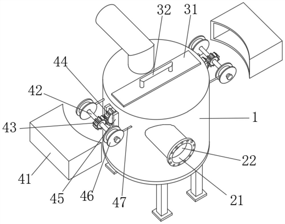 Rotational flow plugboard spark trap