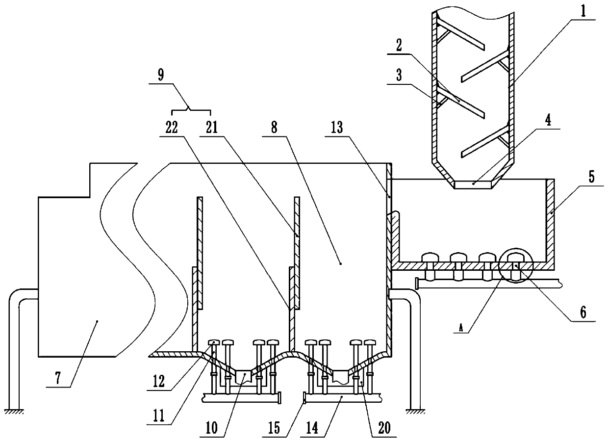 Control system for sorting quartz sand