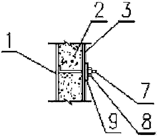 External thermal insulation structure of electrolytic cell