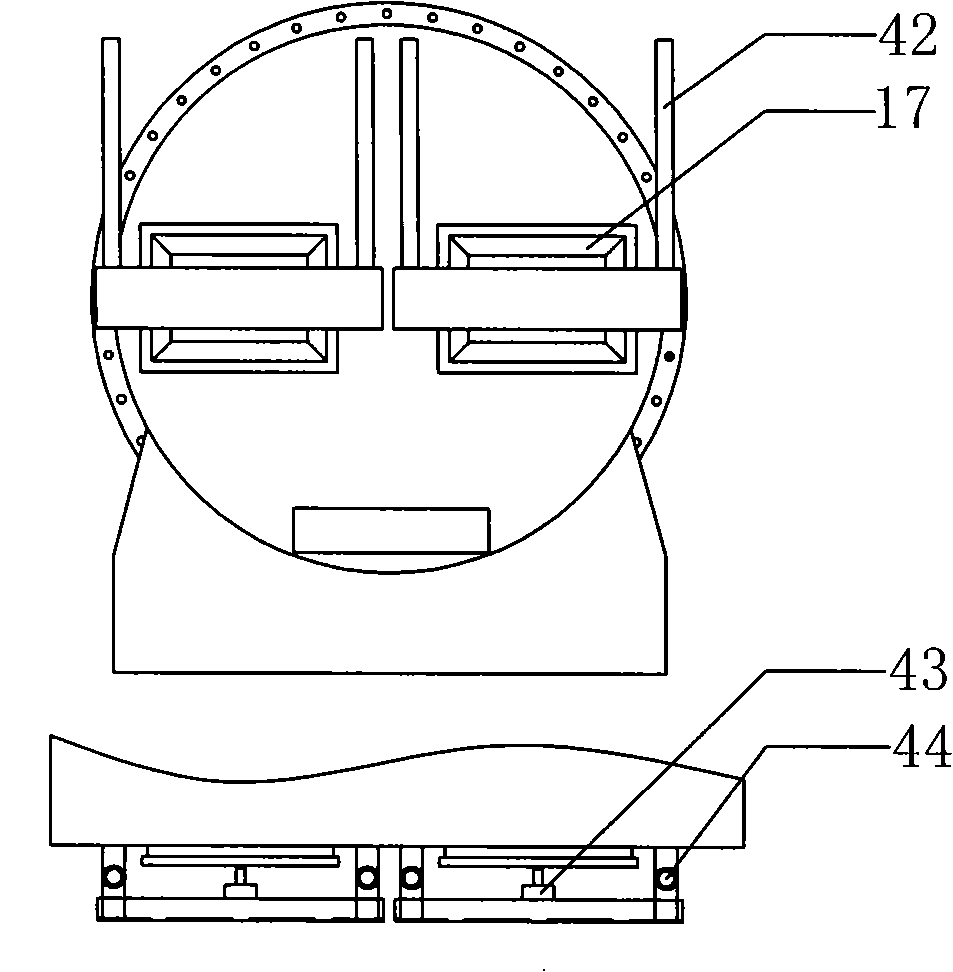 Cleaning structure of industry parts washer