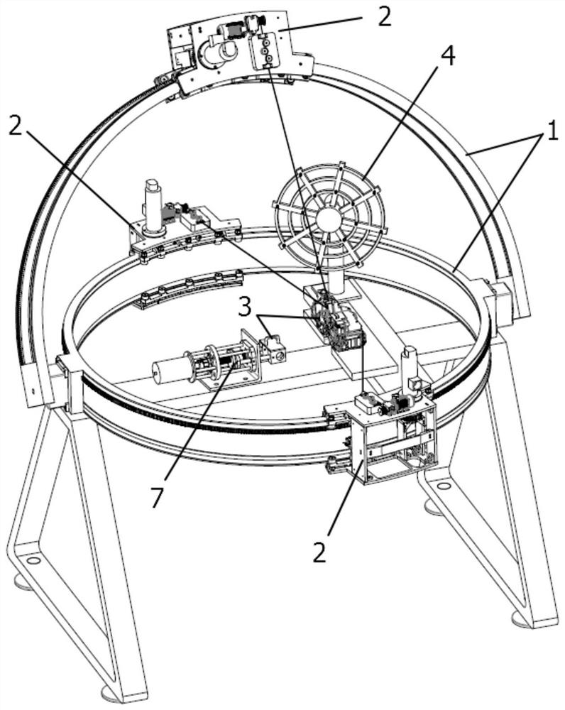 Rope traction automobile door lock detection device