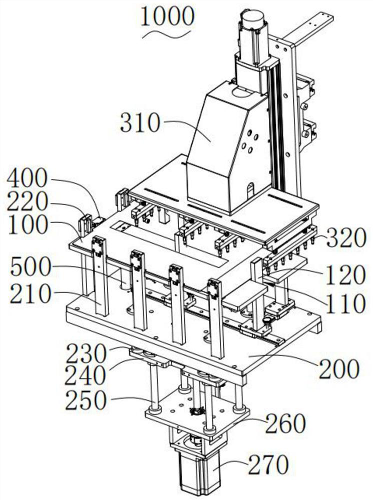 Cover film feeding device of encapsulating machine and separation method thereof