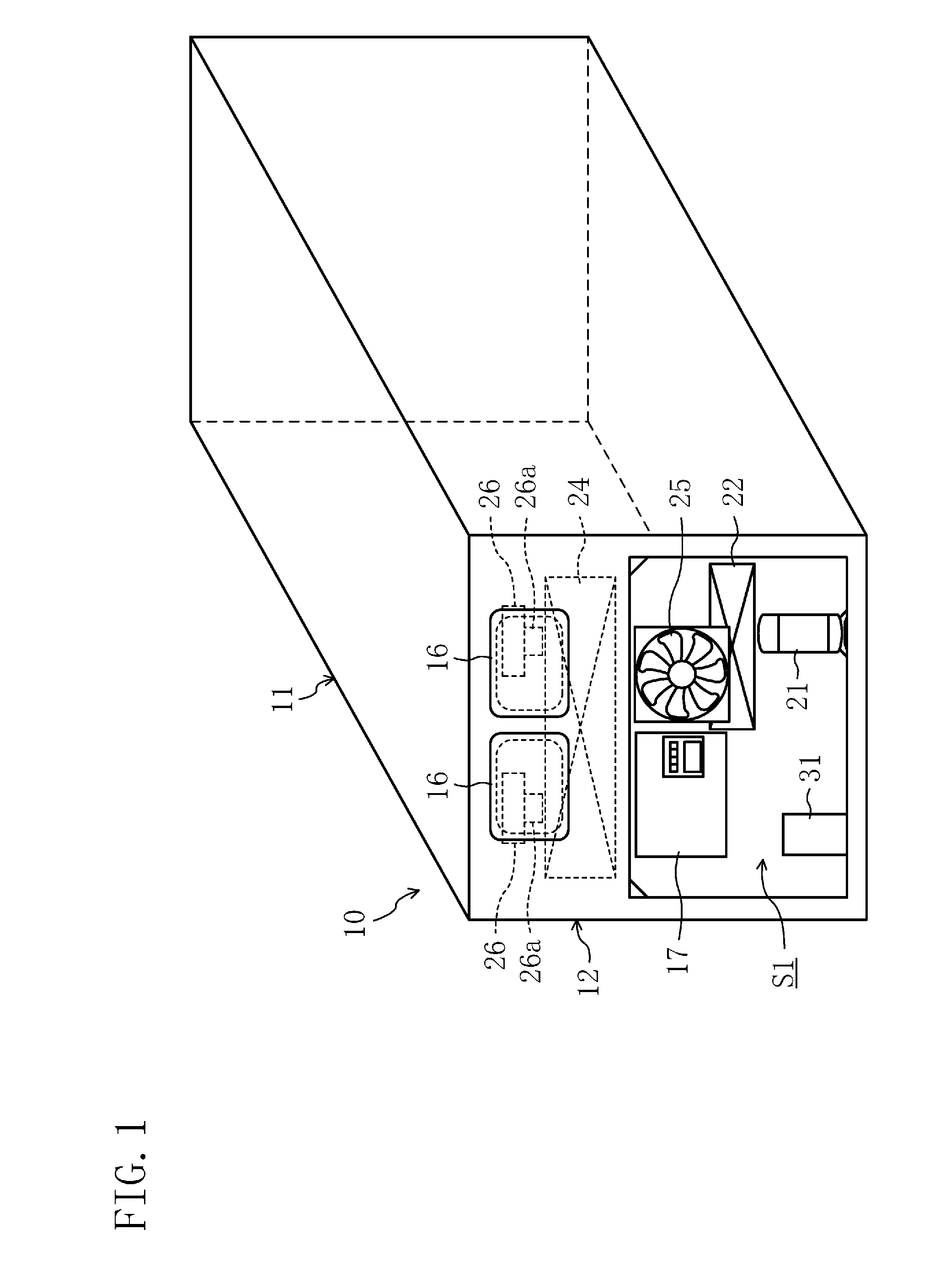 Refrigeration unit for container