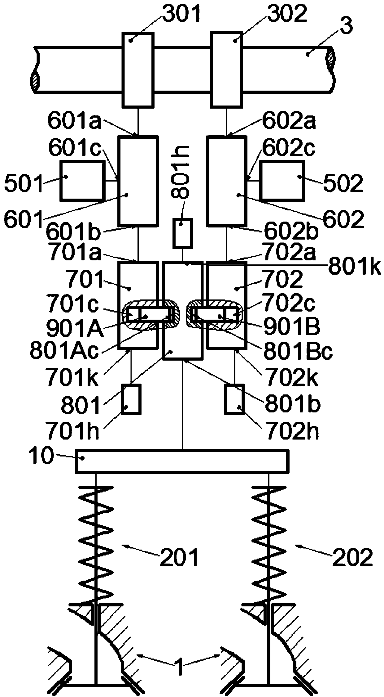 A compact locking multi-mode variable valve drive system