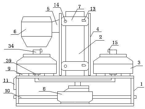 Diamond micro-powder multi-screen composite ultrasonic vibration screening device