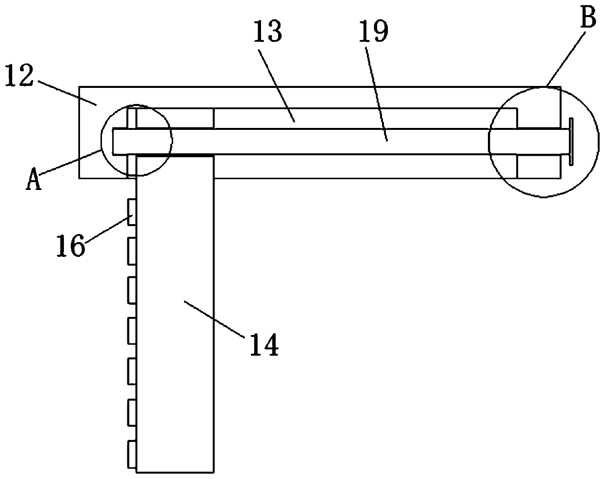 Teaching device and method for English tense learning