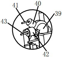 Thermocouple accurate positioning and assembling device for computer communication