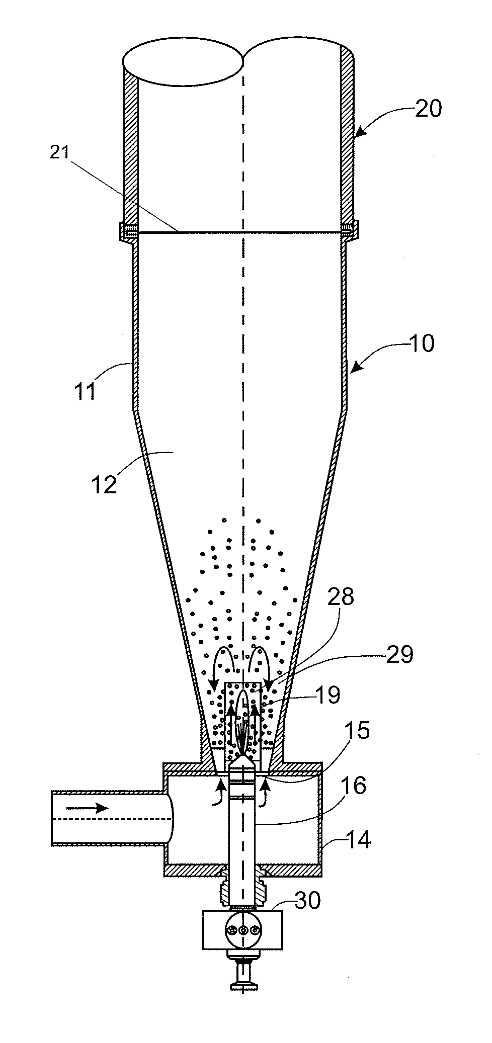 Fluidized bed coating apparatus