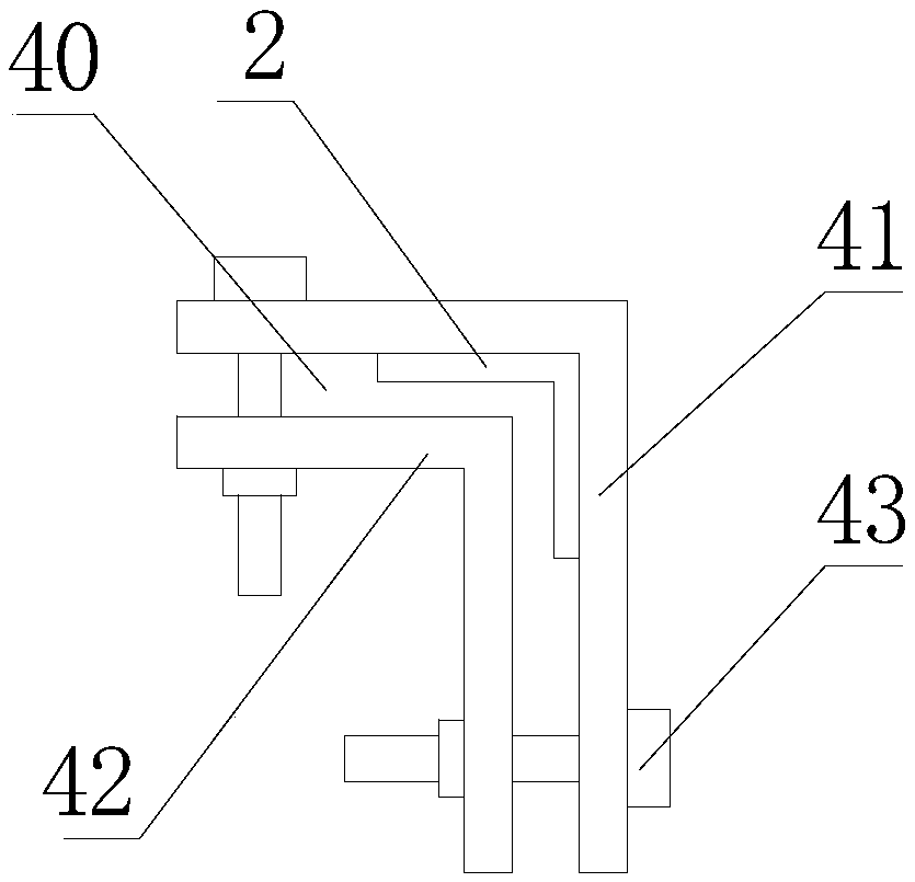 Universal clamp for fixing monitoring device on power transmission tower