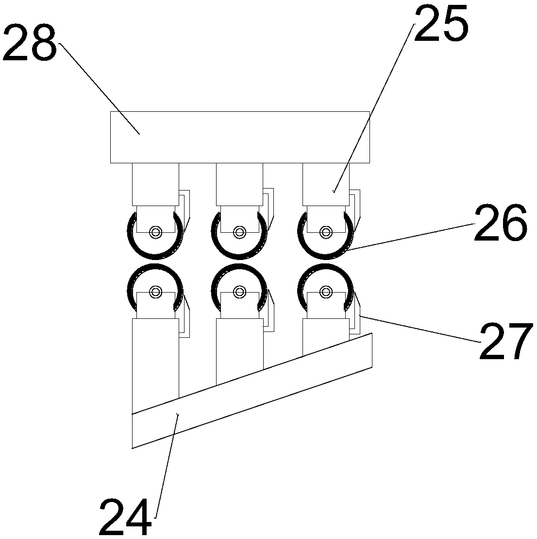 Multifunctional printing-dyeing device for cloth processing