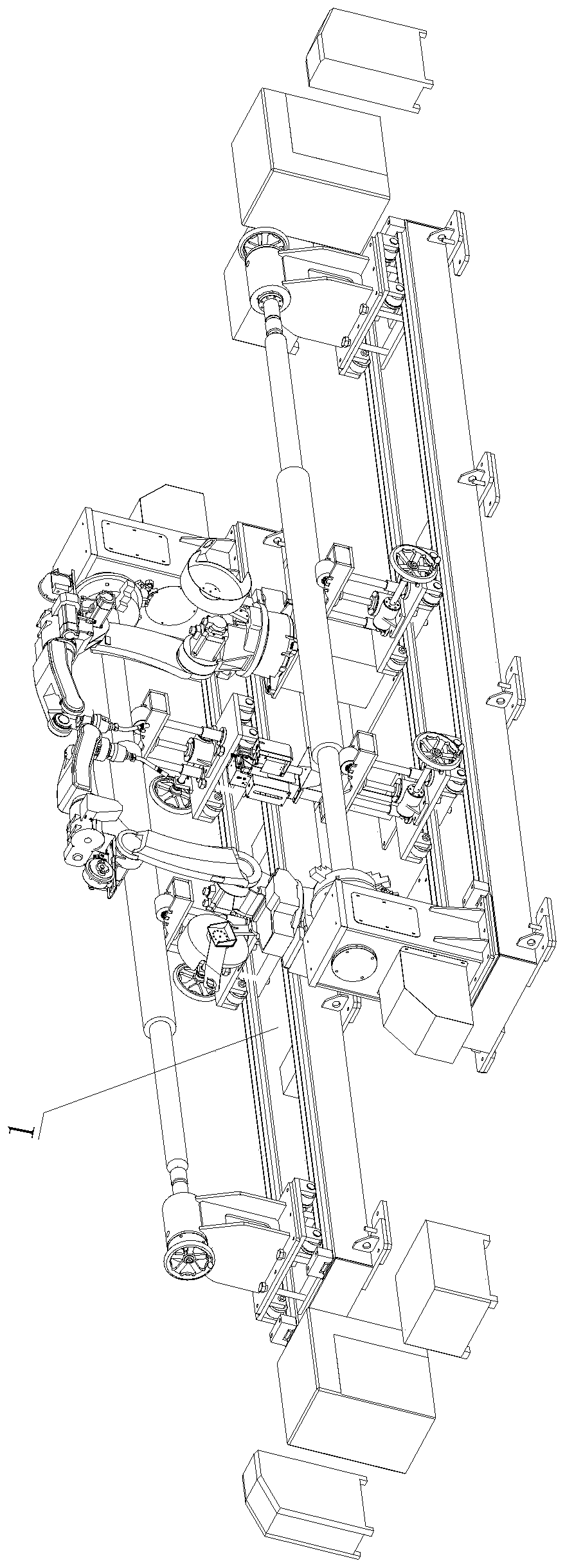 Long-axis circular seam welding device