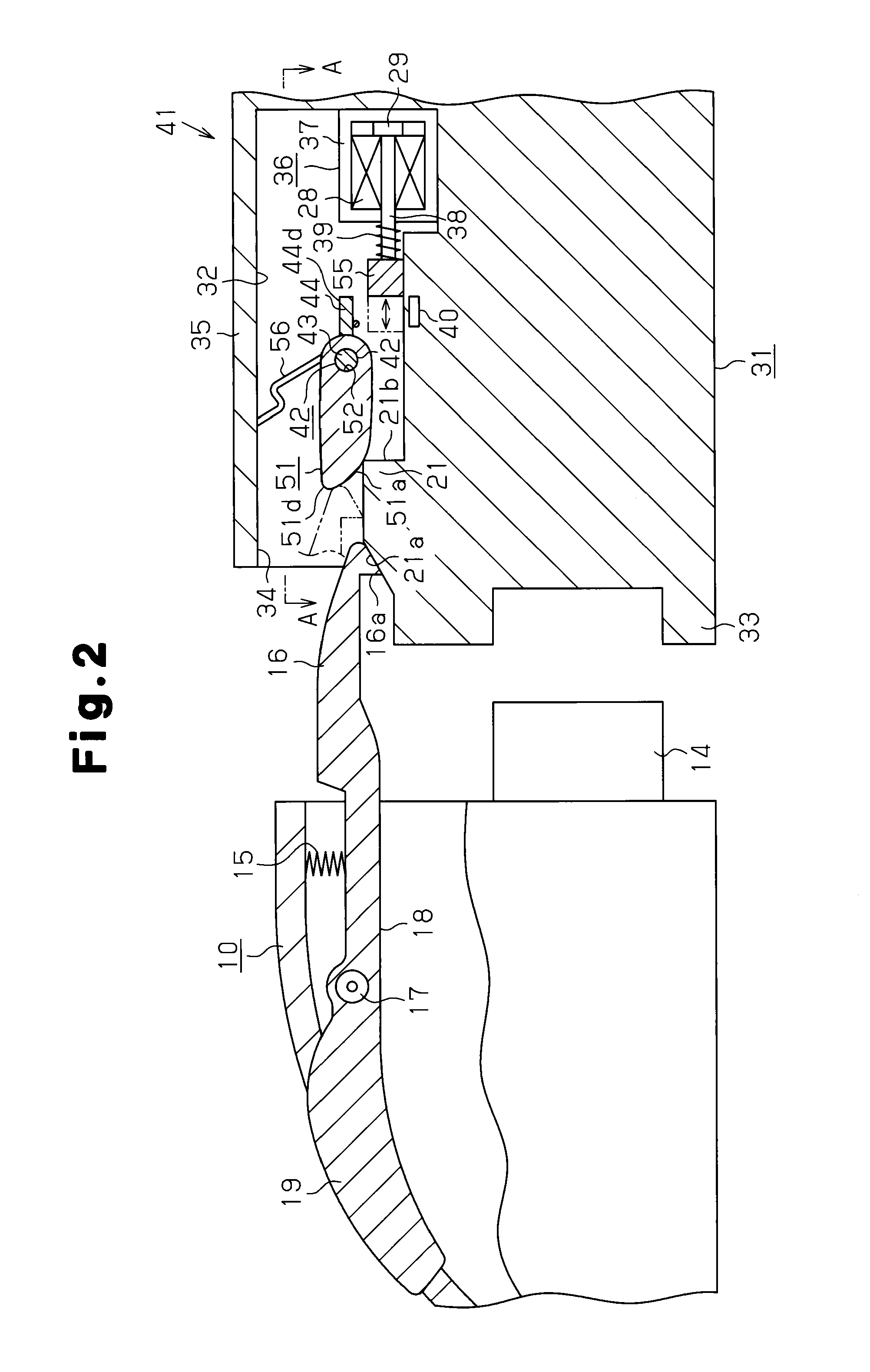 Plug lock structure