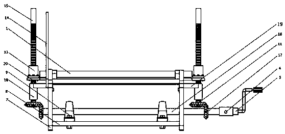 A manual plate bending device