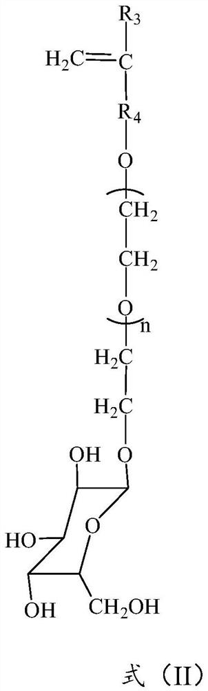 Low-sensitivity water-reducing slump-retaining polycarboxylic acid water reducer and preparation method thereof