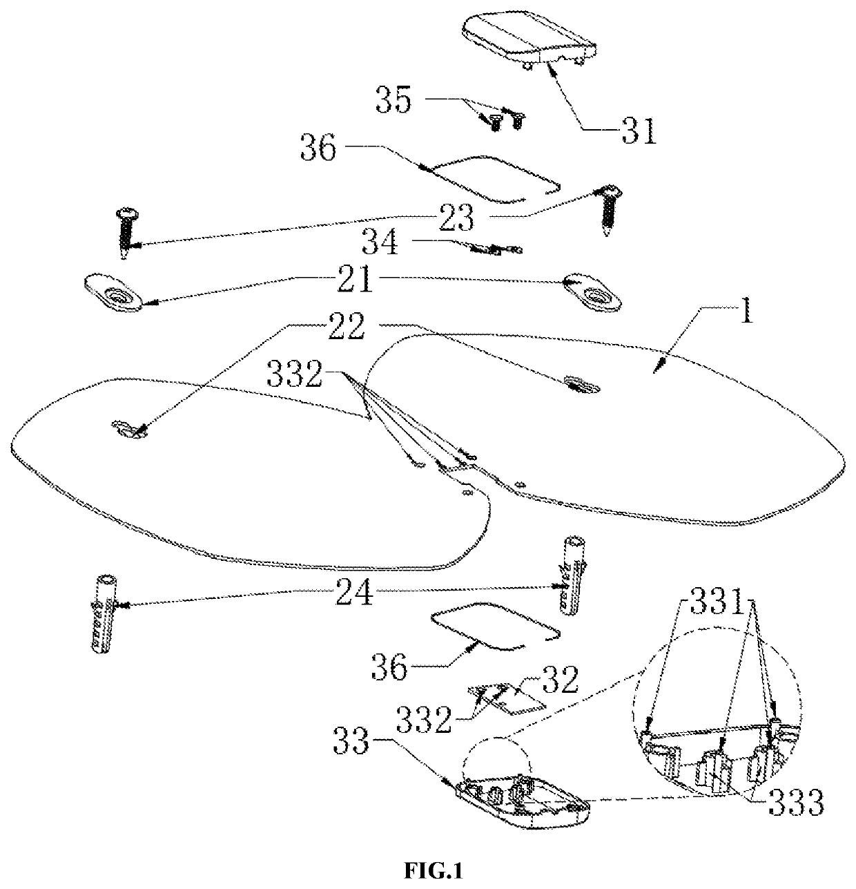 Waterproof chip antenna