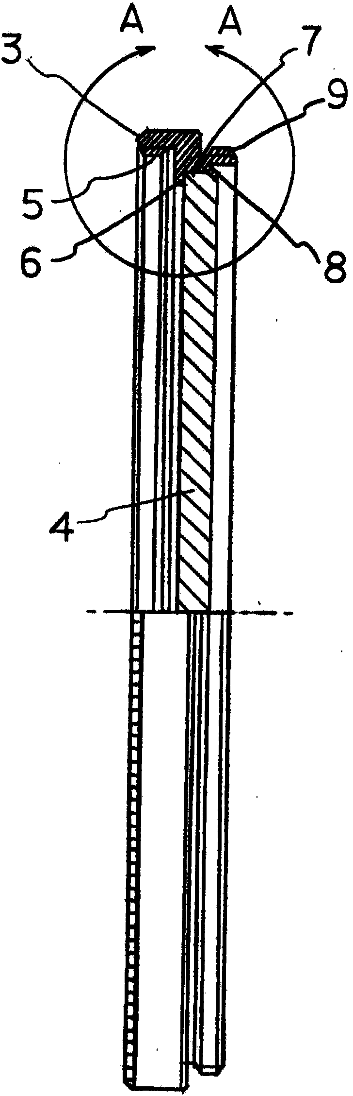 Filter frame for digital camera made from polymer elastic body