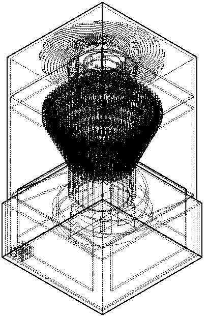 Vortex type air purifier and air purifying method based on same