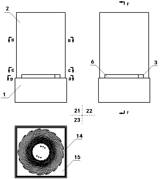 Vortex type air purifier and air purifying method based on same