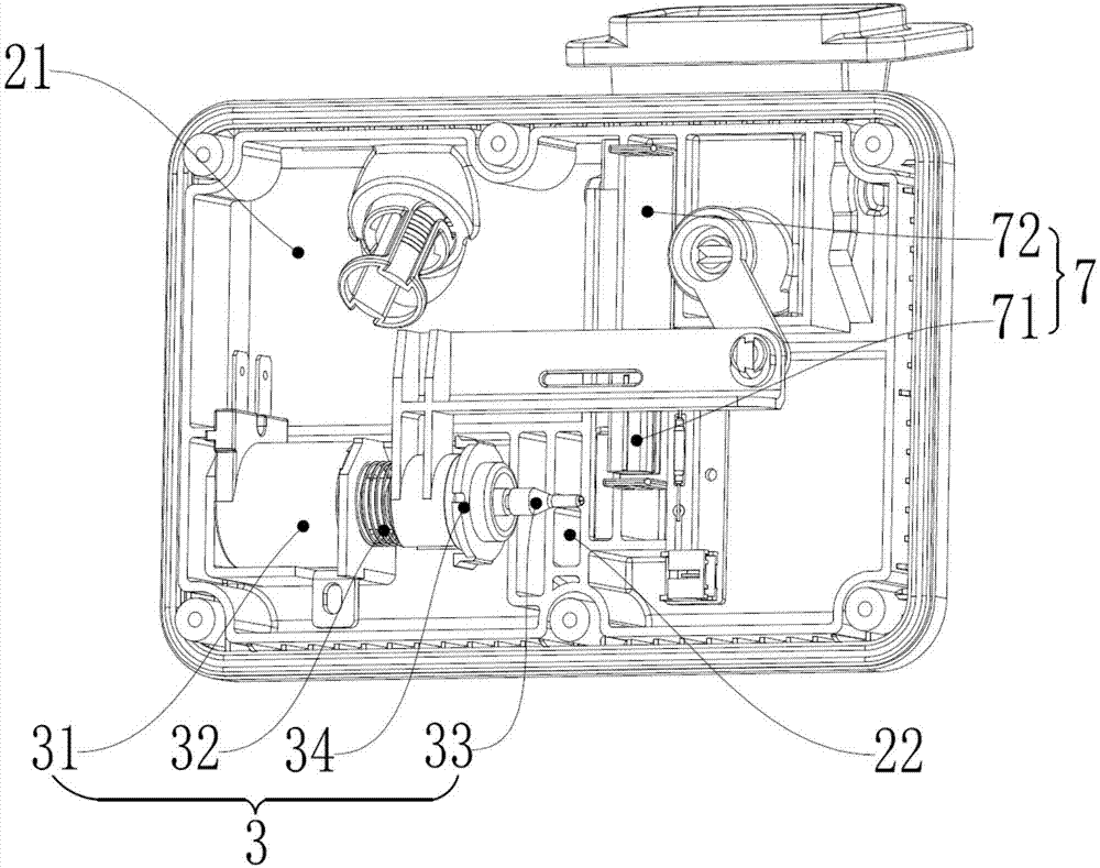 Drawer type dish-washing machine distributor