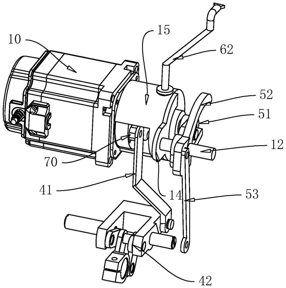 Multifunctional driving device of sewing machine