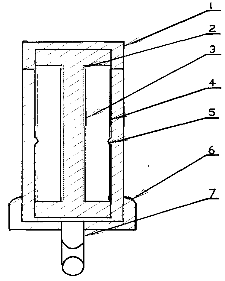 Sensing head of omni-directional wind speed sensor