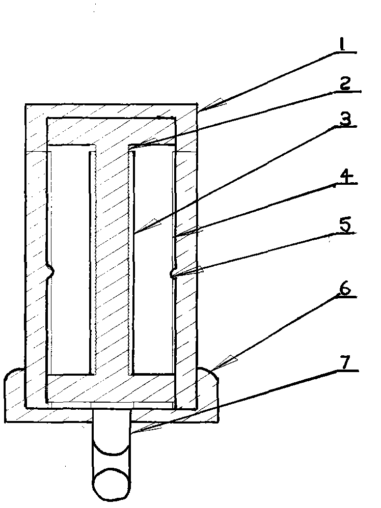 Sensing head of omni-directional wind speed sensor