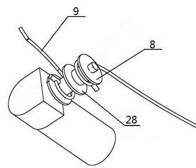 Draw-thrust type folding bicycle