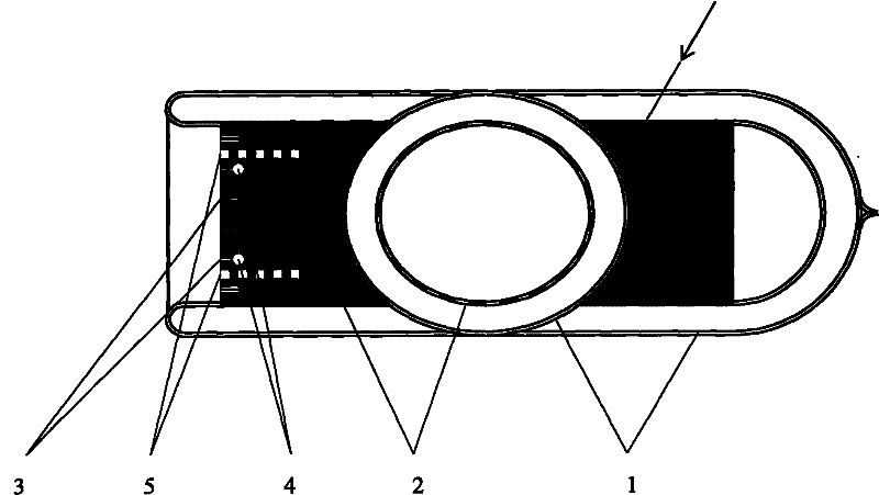 Method for marking corner of vacuum heat collecting tube by using corner scales and product