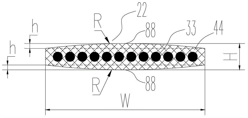 Hoisting steel belt and elevator hoisting system comprising the hoisting steel belt