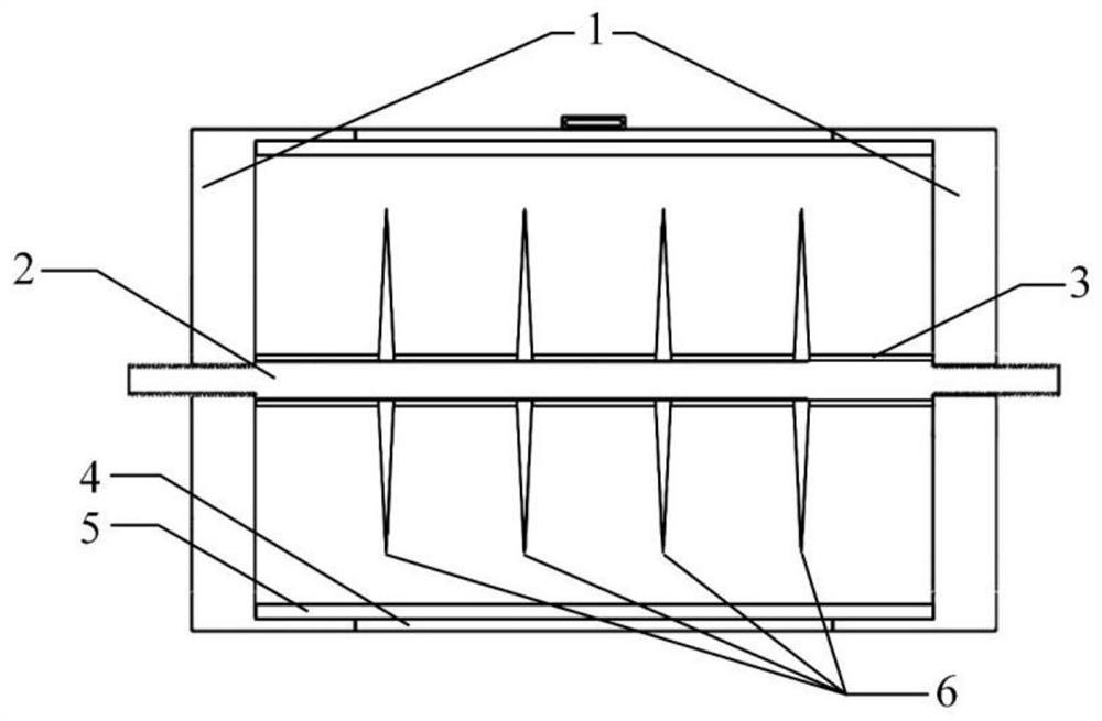 High-power plasma gas purification device