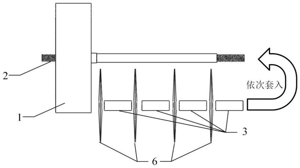 High-power plasma gas purification device