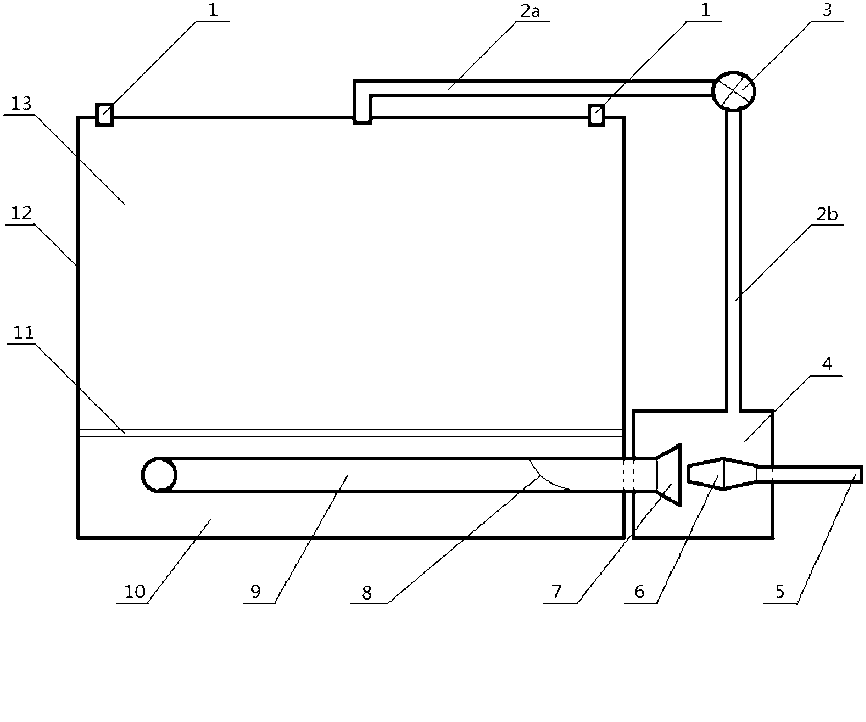 Wood carbonizing device