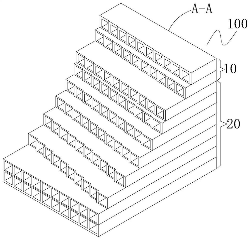 Sound absorption unit and sound absorption device