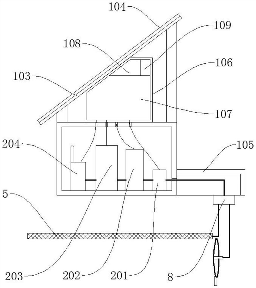 Oil and gas pipeline displacement monitoring system in mining subsidence area