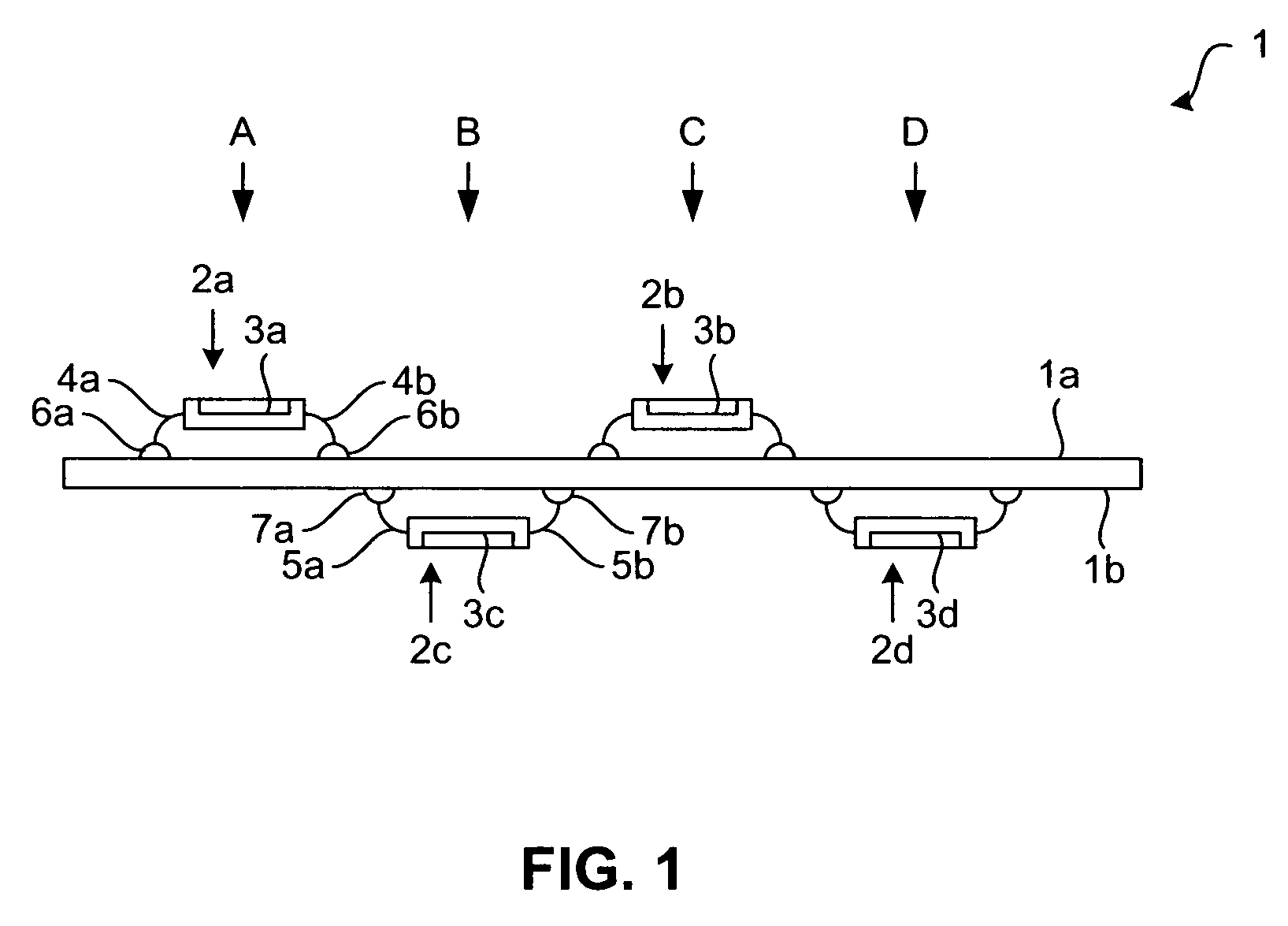 Thermally improved placement of power-dissipating components onto a circuit board