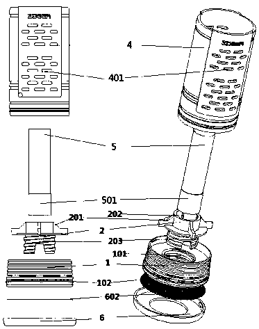 Moxibustion plaster with temperature adjusting device