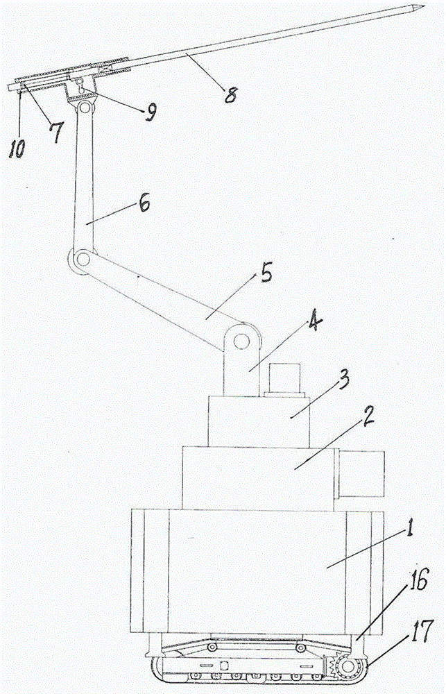 Wheeled mechanical energy storage coke slag crushing machine