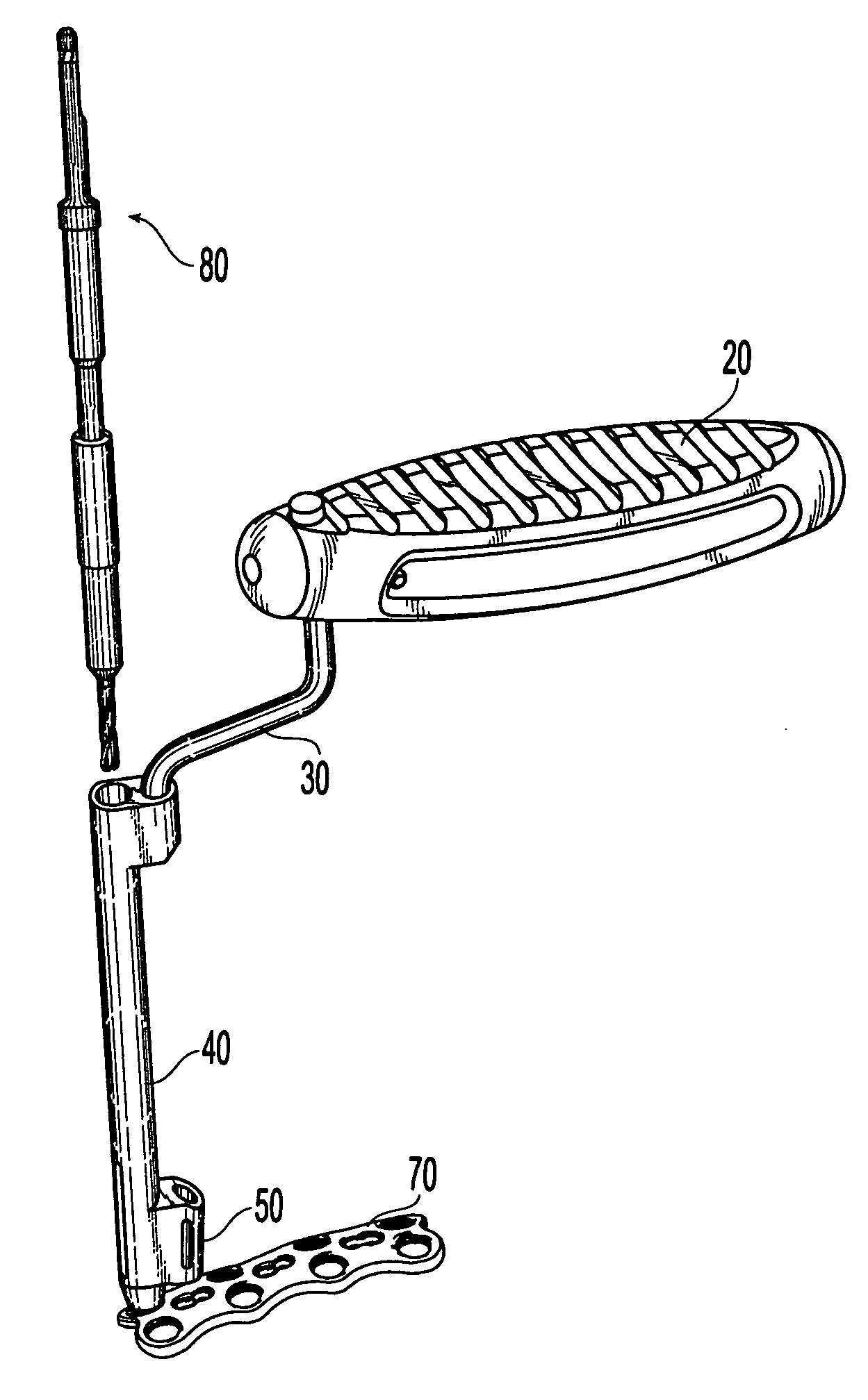 Free hand drill guide