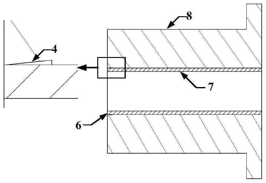 A fixture for alleviating the uneven transition of the outer surface of the pipe-plug structure pressure resistance welding joint