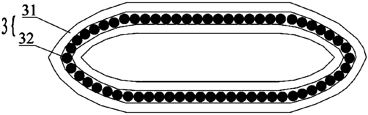 Novel side-leakage-preventing sanitary absorbing article