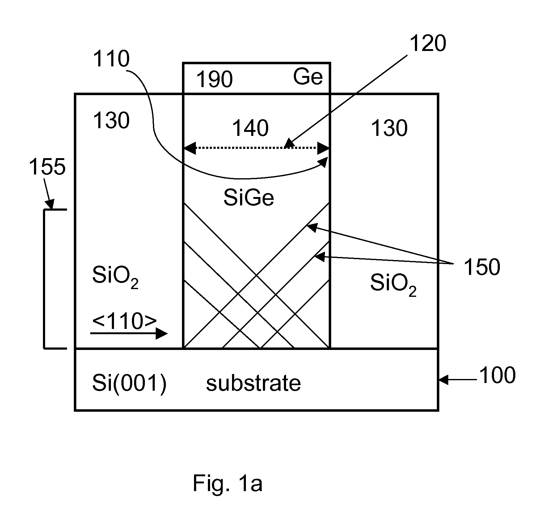 Fabrication and structures of crystalline material