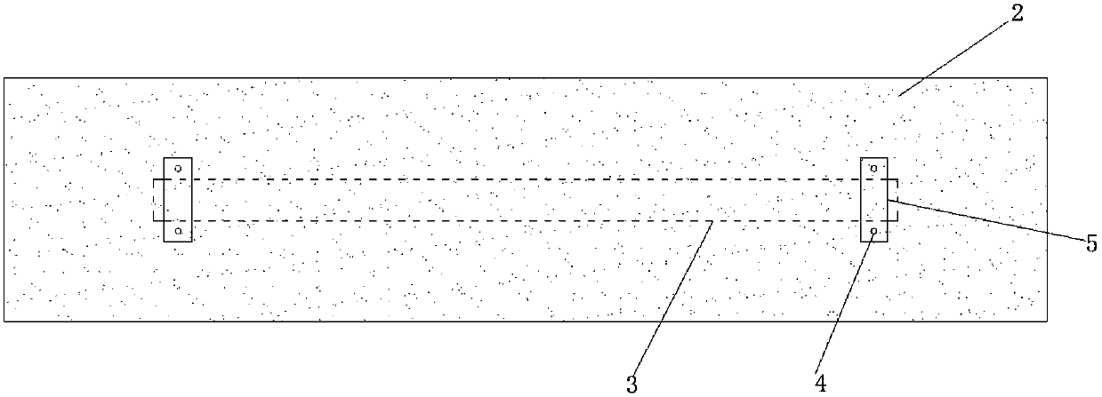 A kind of waterproof ECC and carbon fiber cloth composite reinforcement material and its application method